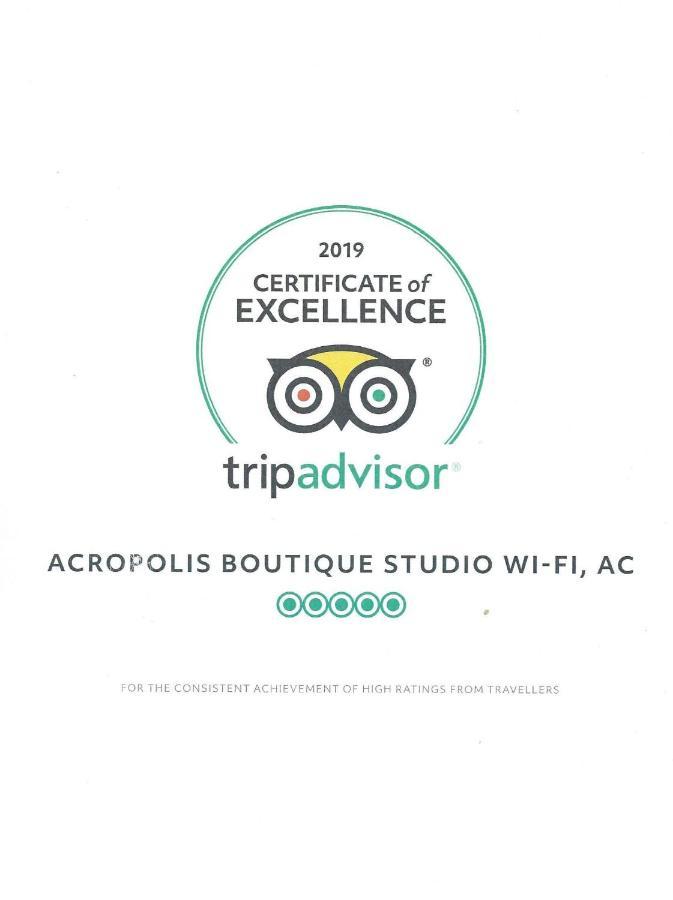 Apartmán Acropolis Boutique Studio, Koukaki Atény Exteriér fotografie